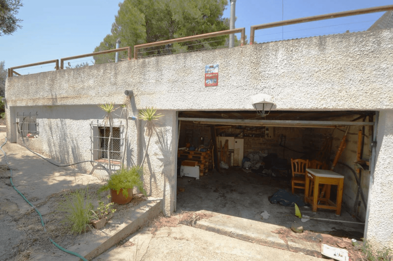 Chalet à Vinaròs, La Closa - 3 chambres, avec piscine, jardin et maison en bois