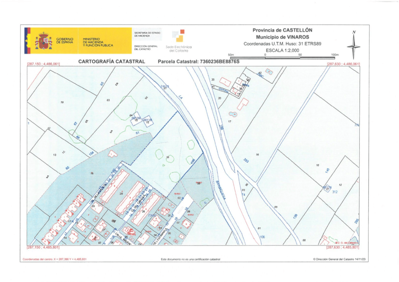 En venta parcela urbanizable en Vinaròs, Costa Norte