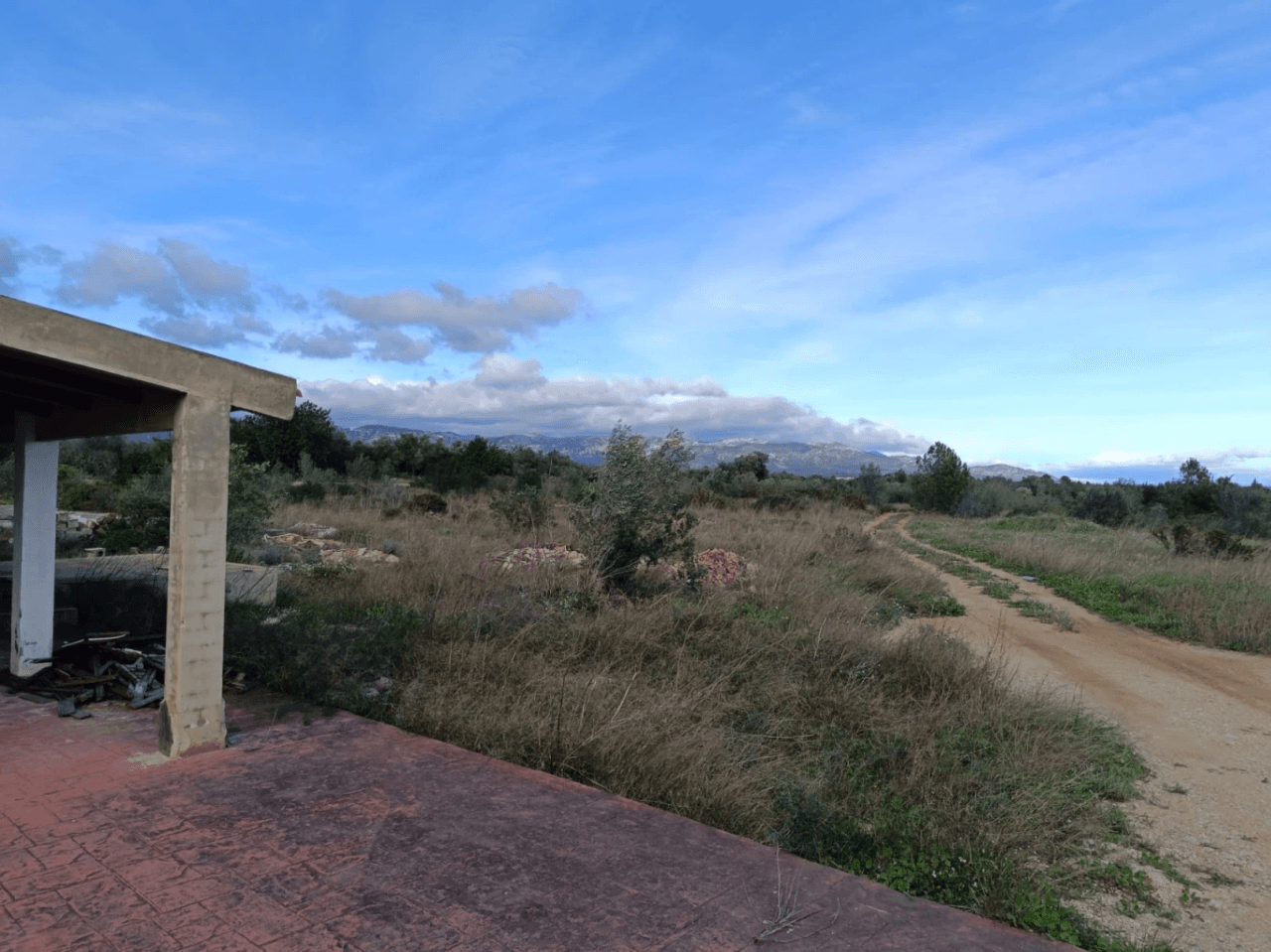 Finca en venta en Canet lo Roig con casa y algibe.
