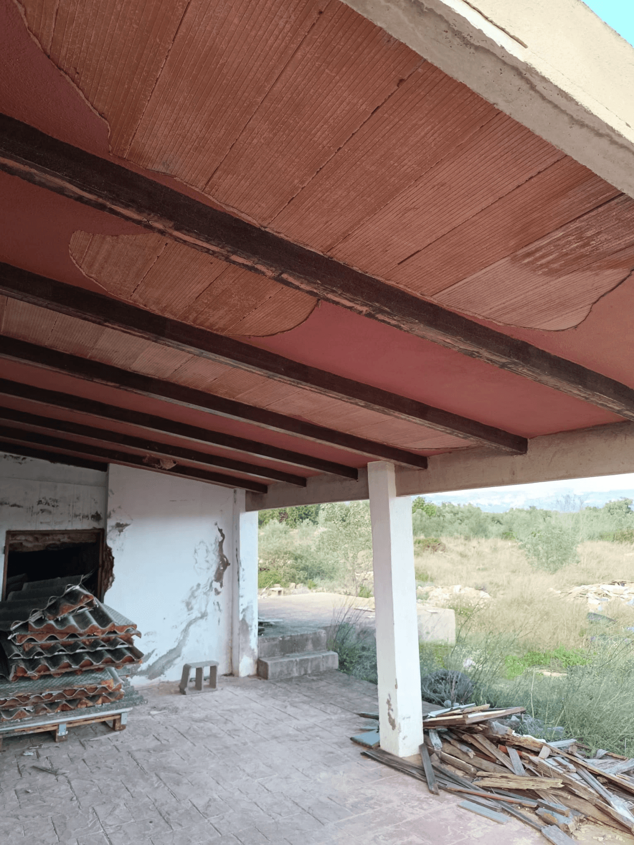 Finca en venta en Canet lo Roig con casa y algibe.