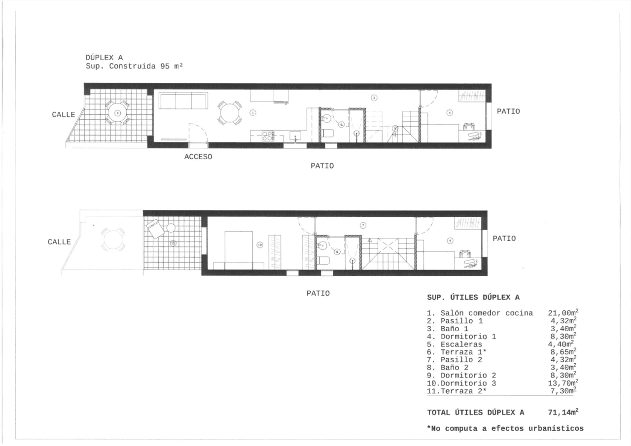 Neubau in Vinaròs: Duplex mit 3 Schlafzimmern und 2 Bädern zu verkaufen.