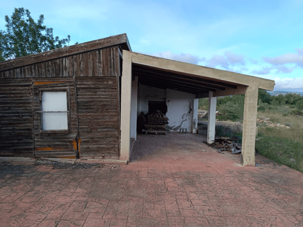Finca en venta en Canet lo Roig con casa y algibe.