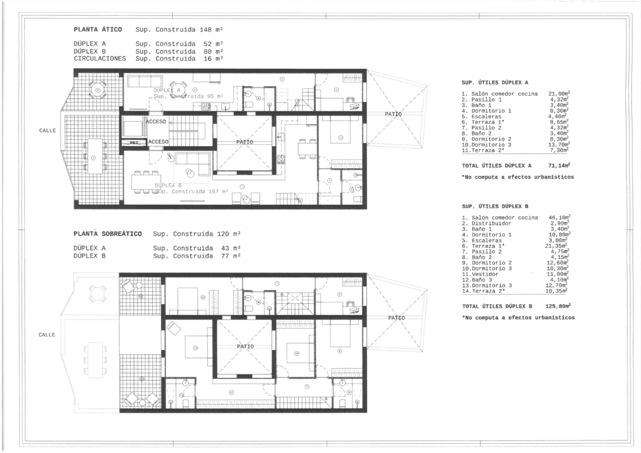 Neubau in Vinaròs: Duplex mit 3 Schlafzimmern und 2 Bädern zu verkaufen.