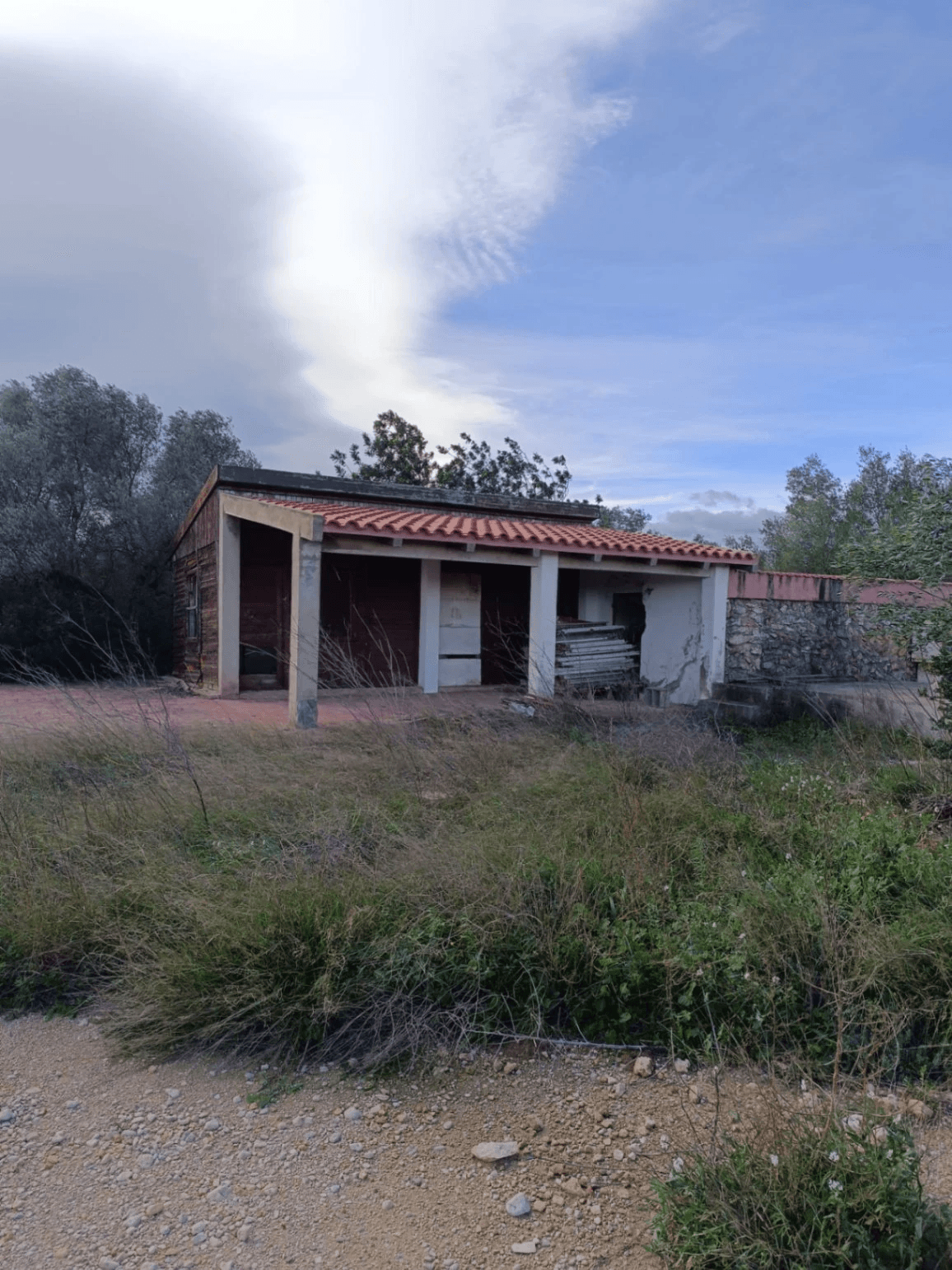 Finca en venta en Canet lo Roig con casa y algibe.