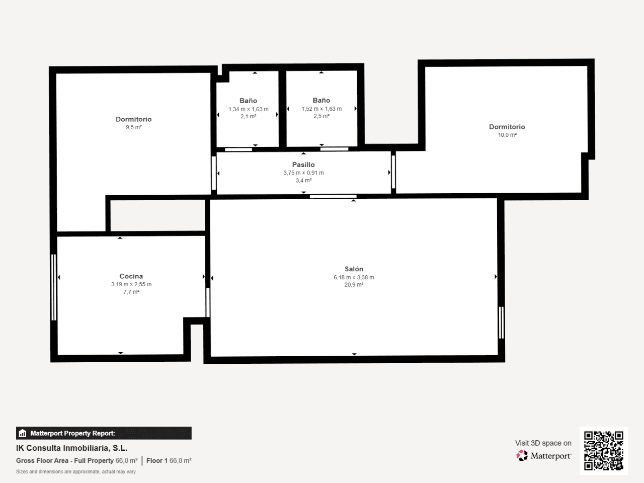 Apartamento en primera línea de mar
